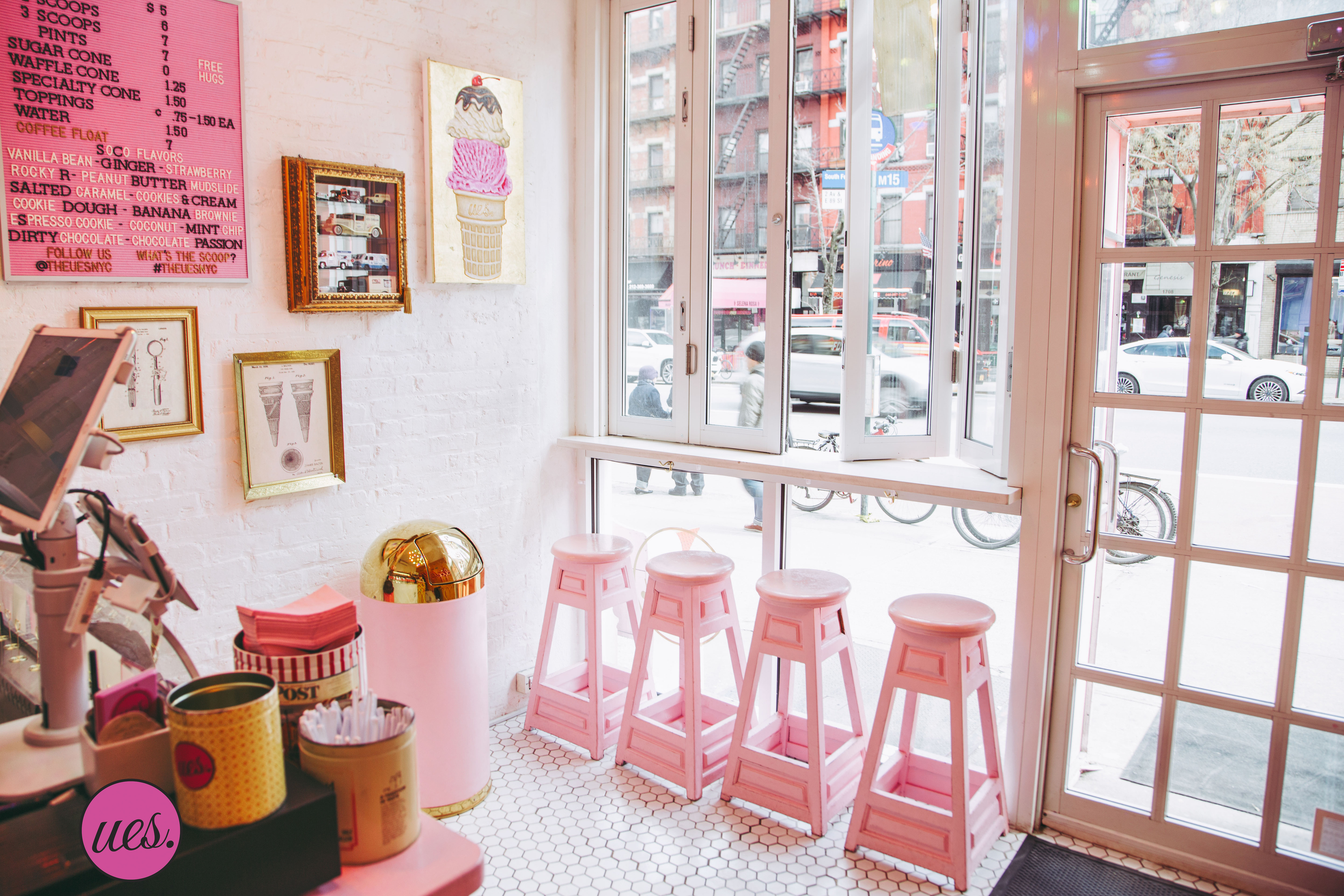 This UES Shoppe Has Turned Into An Adorable Outdoor Ice Cream Parlor • The  UES - Secret NYC