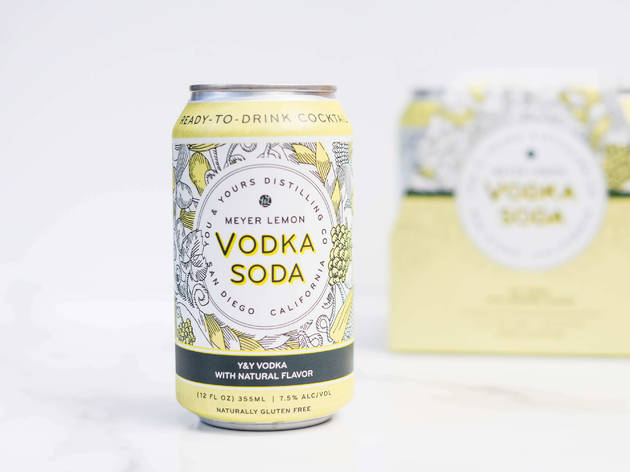 You & Yours Meyer Lemon Vodka Soda You & Yours Meyer Lemon Vodka Soda