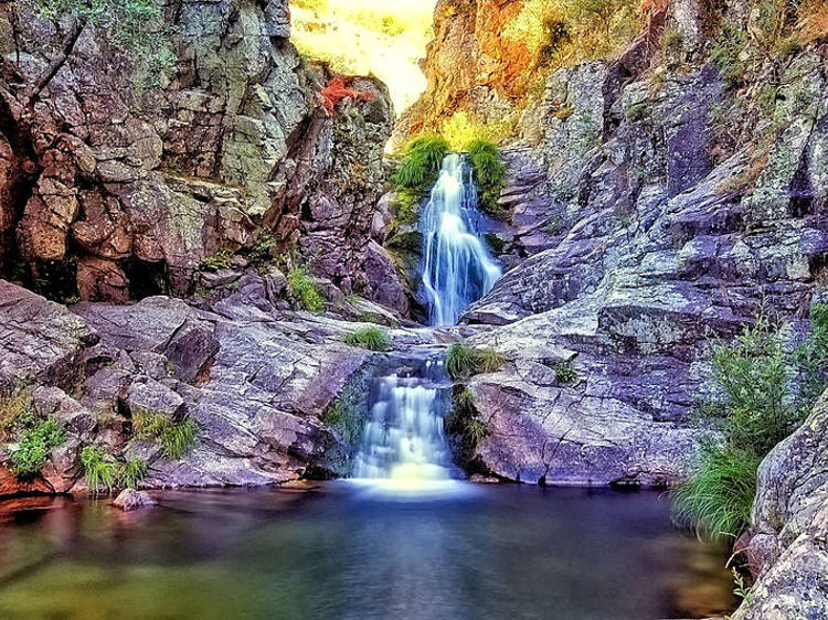 Cascada del Purgatorio, en Rascafría