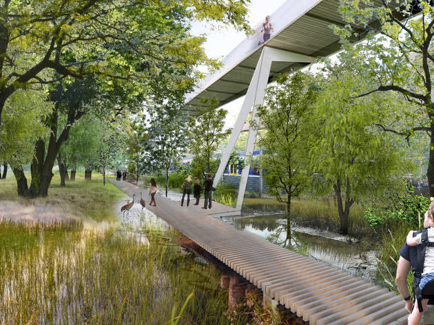 The proposed ‘suspended forest’ in Milan The proposed ‘suspended forest’ in Milan