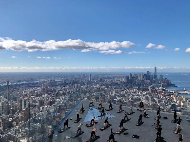 Sky-High Yoga at Edge Sky-High Yoga at Edge