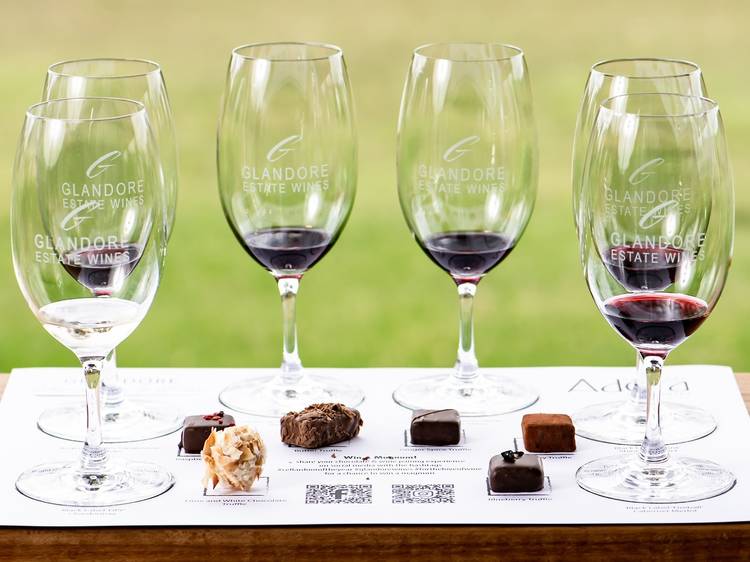 Chocolate and Wine Pairing at Glandore Estate Wines