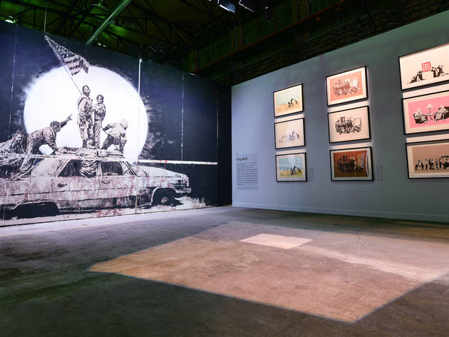 Discover Nyc S Epic Banksy Exhibit Right In The Center Of Manhattan Secret Nyc