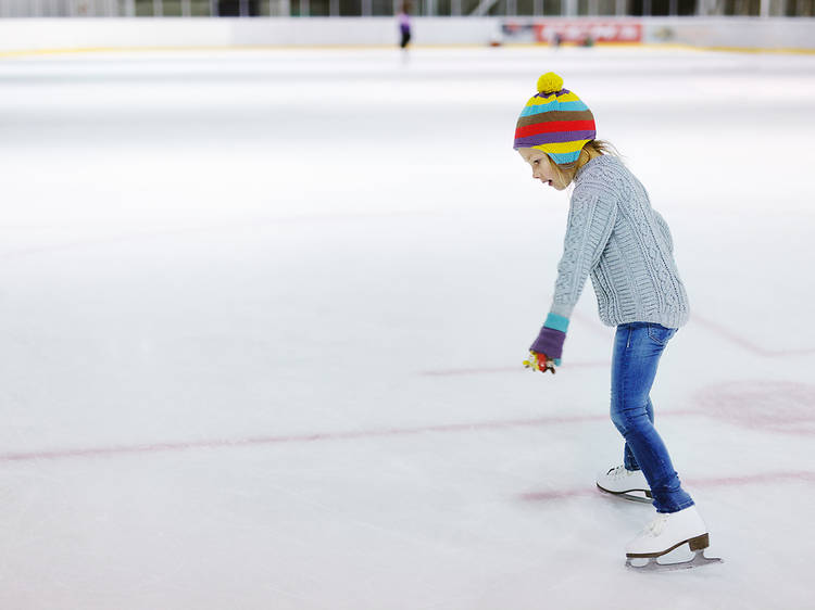 Nueva pista de hielo en el Corte Inglés de Maria Cristina