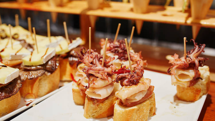 Pinchos in San Sebastian