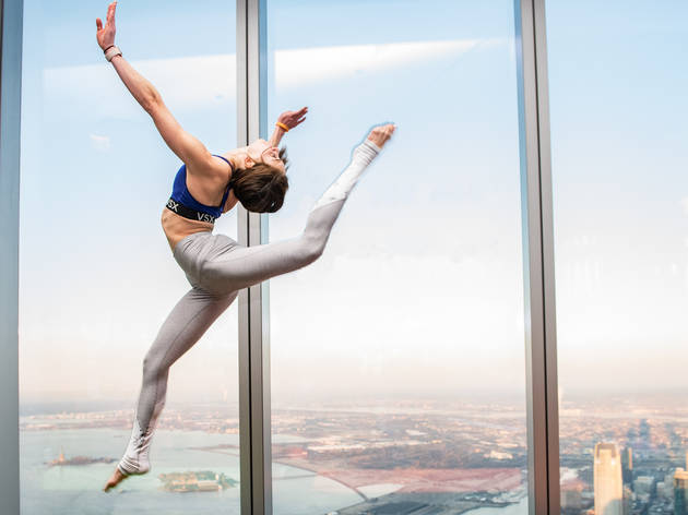 One World Observatory yoga One World Observatory yoga