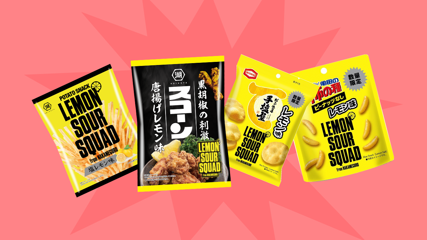 Love lemon sour? Get these new lemon sour-flavoured snacks from Lawson