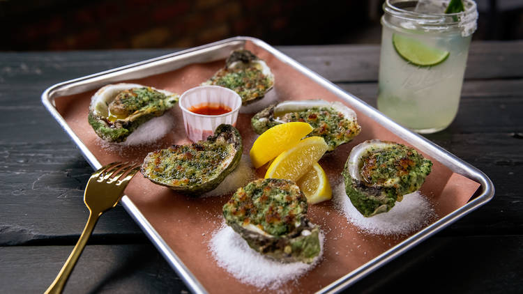 Babygold Barbecue oysters