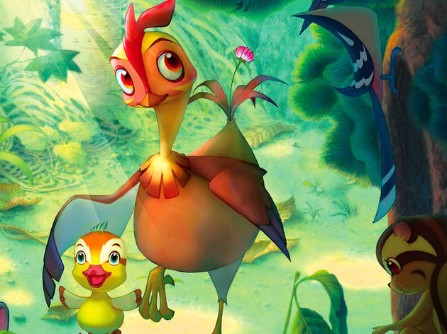 Leafie: una gallina salvaje Leafie: una gallina salvaje