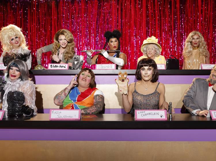 The queens assembled for Snatch Game.