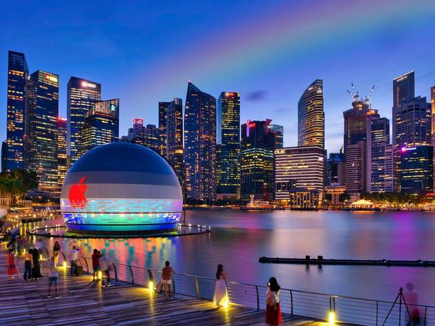 Apple Store in SG Marina Bay Sands Apple Store