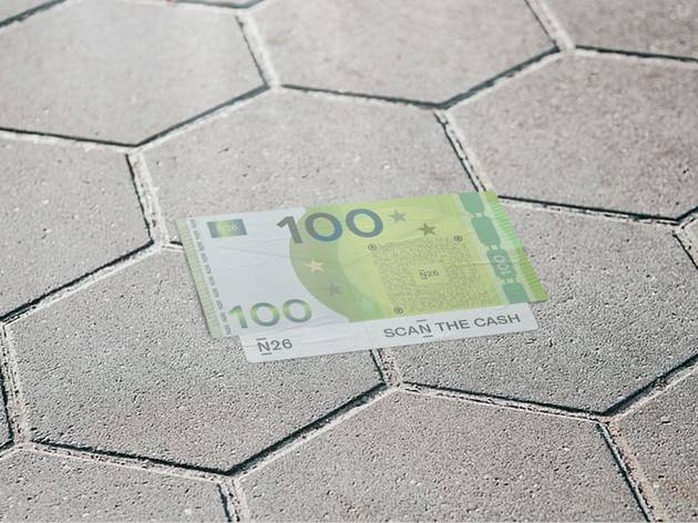 Billete de 100 euros de N26 Billete de 100 euros de N26