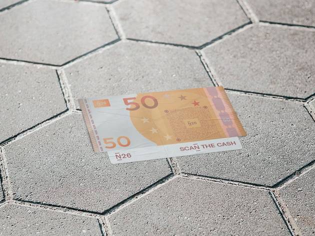 Billete de 50 euros de N26 Billete de 50 euros de N26