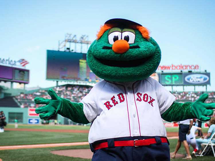 Wally the Green Monster Boston Red Sox Gate Series Mascot