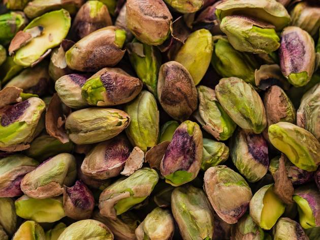 Pistachios Pile of pistachios.