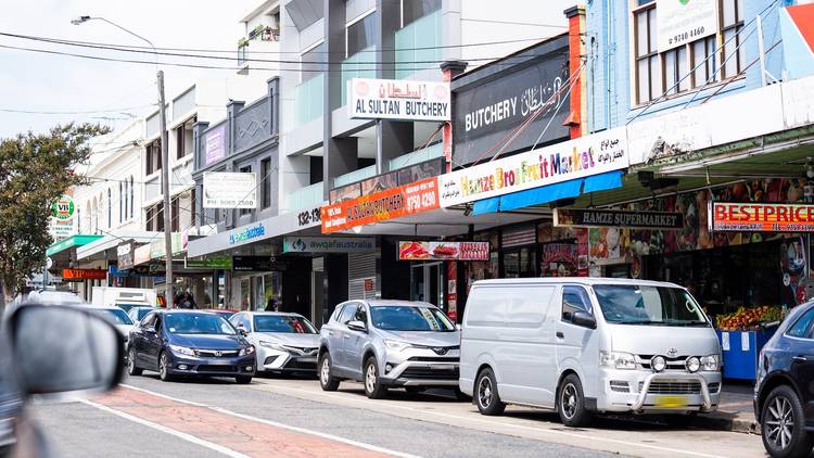 Main street in Lakemba