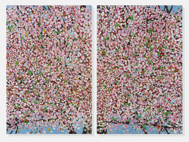 Damien Hirst, Cerisiers en fleurs