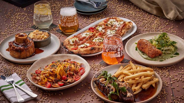 Gastropub-style food at Grain