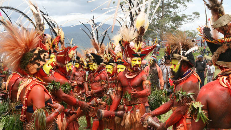 Exposició Música i natura a l'illa de Nova Guinea