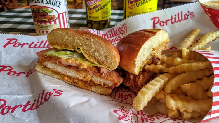 Portillo's Chicken Sandwich Portillo's Chicken Sandwich