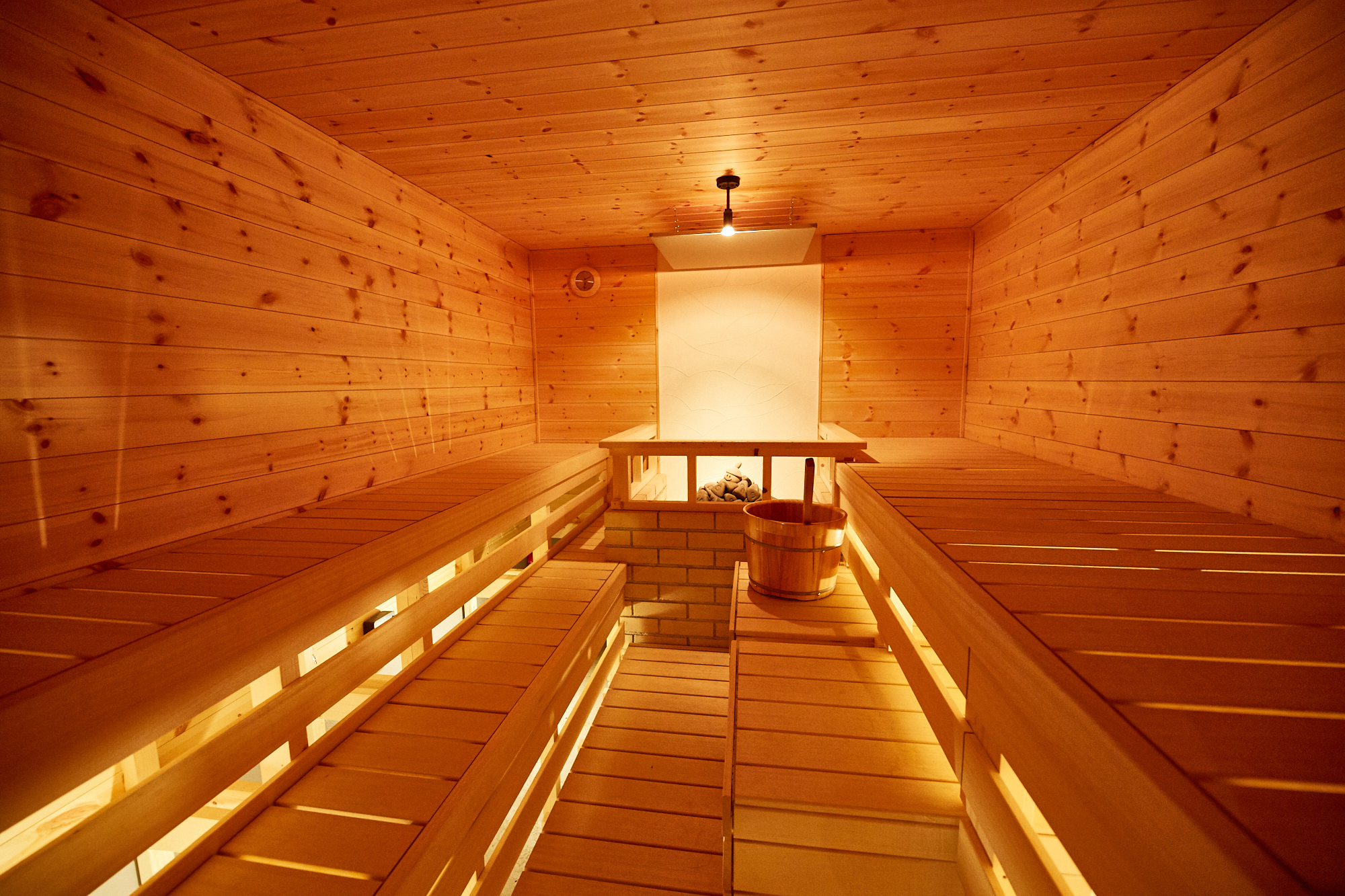 Relax in a traditional Finnish sauna and cafe at this new facility in Kanda