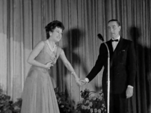Inauguração do Cinema Roma (1957) Silvana Pampanini