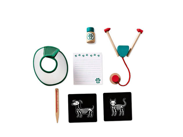Conjunto de veterinário para brincar conjunto da flying tiger
