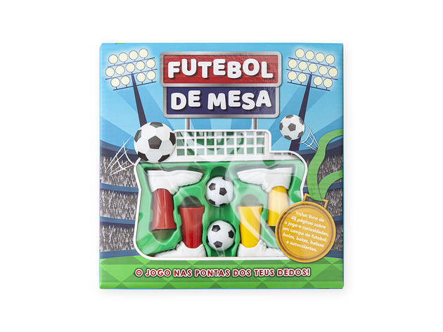 Livro-jogo Futebol de Mesa Livro-jogo da Edicare