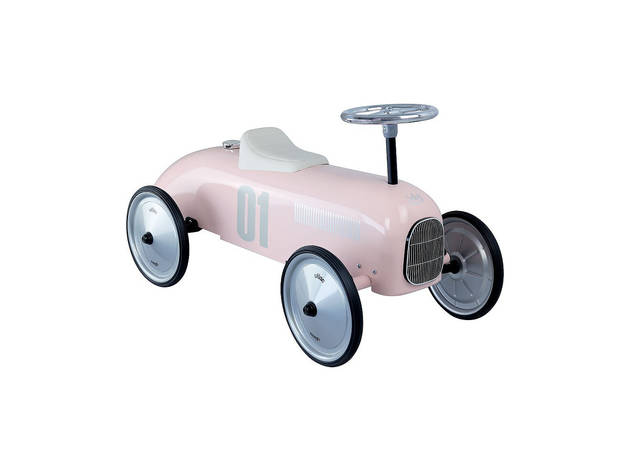 Carro vintage para criança Carro de Pés Vintage Pink