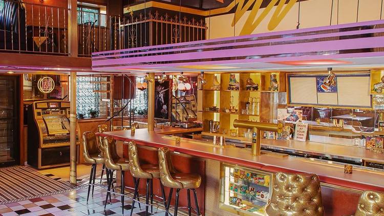 Hang out in a themed restaurant or bar