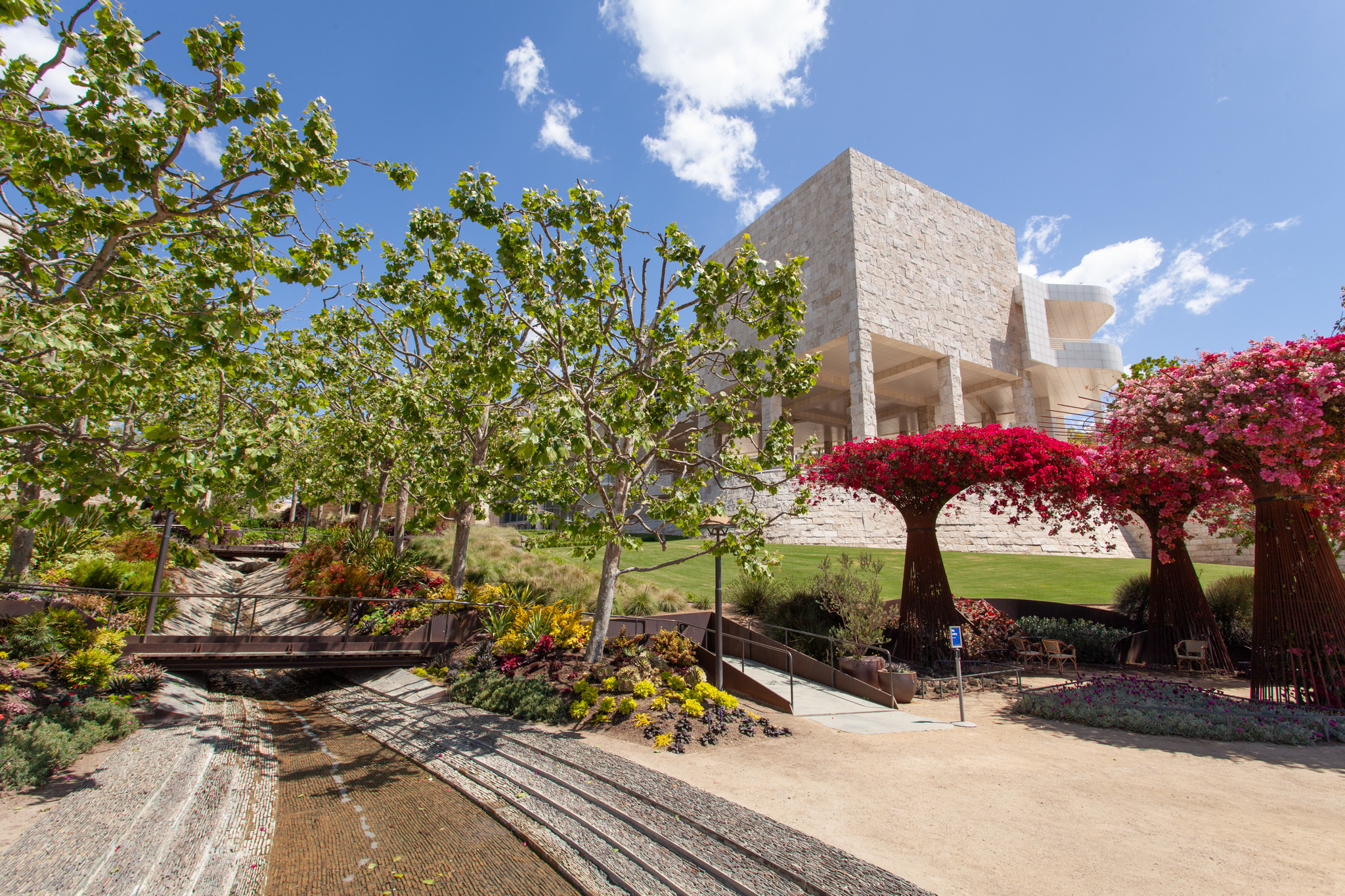 LA's Getty Center is turning 20. The cultural hub continues to