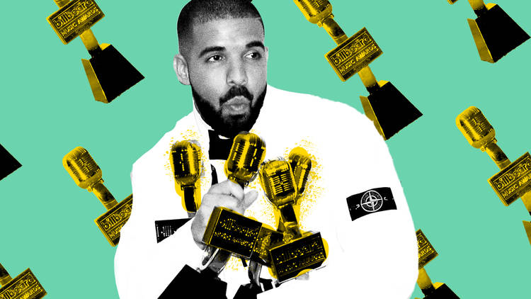 Drake at the Billboard Music Awards