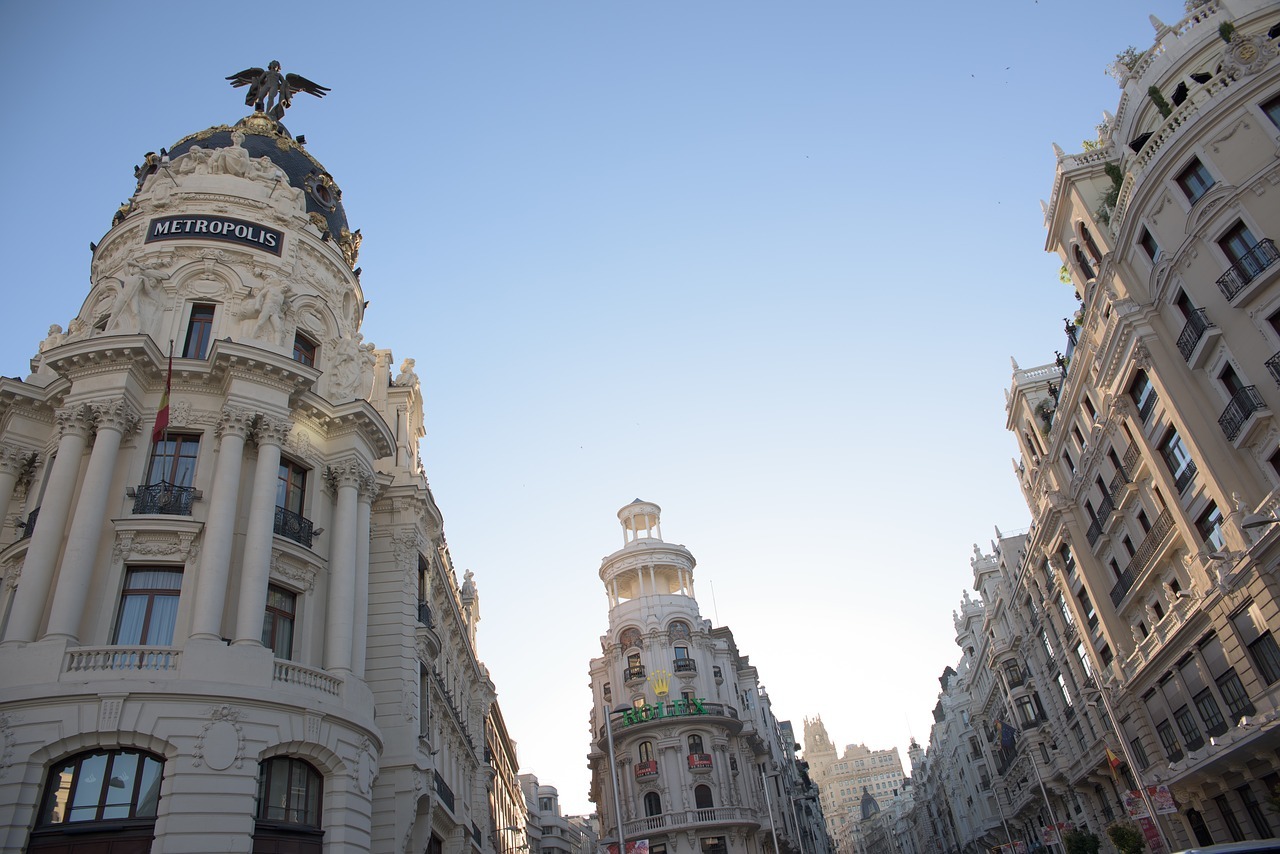Gran Via in Madrid