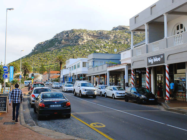Main Road in Kalk Bay, Cape Town Main Road in Kalk Bay, Cape Town