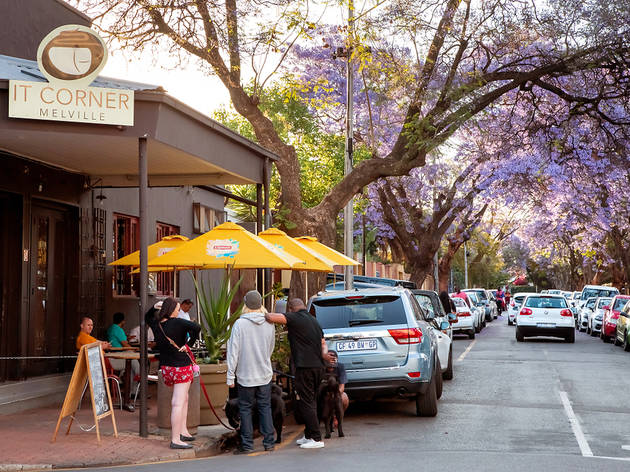 7th Street in Melville, Johannesburg 7th Street in Melville, Johannesburg