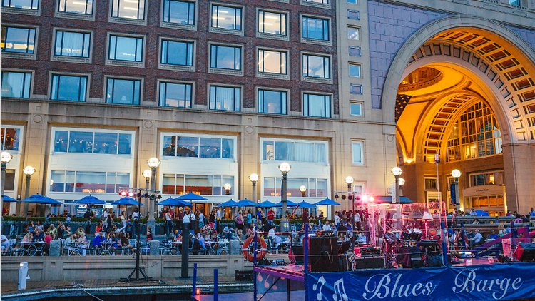 Rowes Wharf Bar, Best Hotel Bars Boston