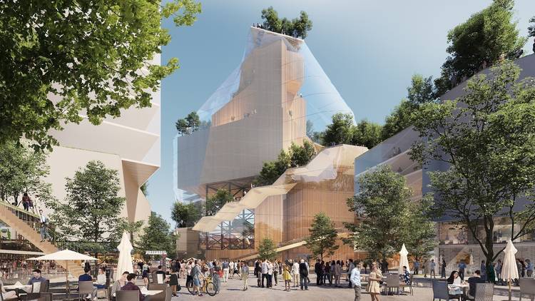 音楽の建築 オランダの都市にMVRDVによる「音楽の山」が出現か