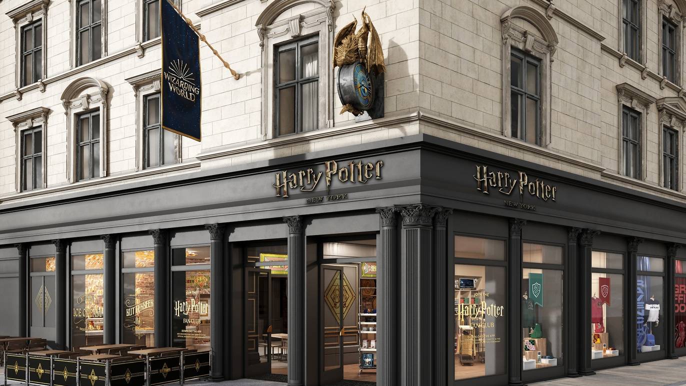 See Photos Of Nycs Massive Harry Potter Store