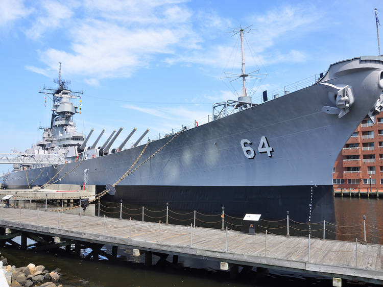 Nauticus and the USS Wisconsin