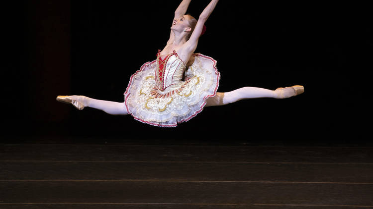 American Ballet Theatre’s Catherine Hurlin in the Don Quixote pas de deux.