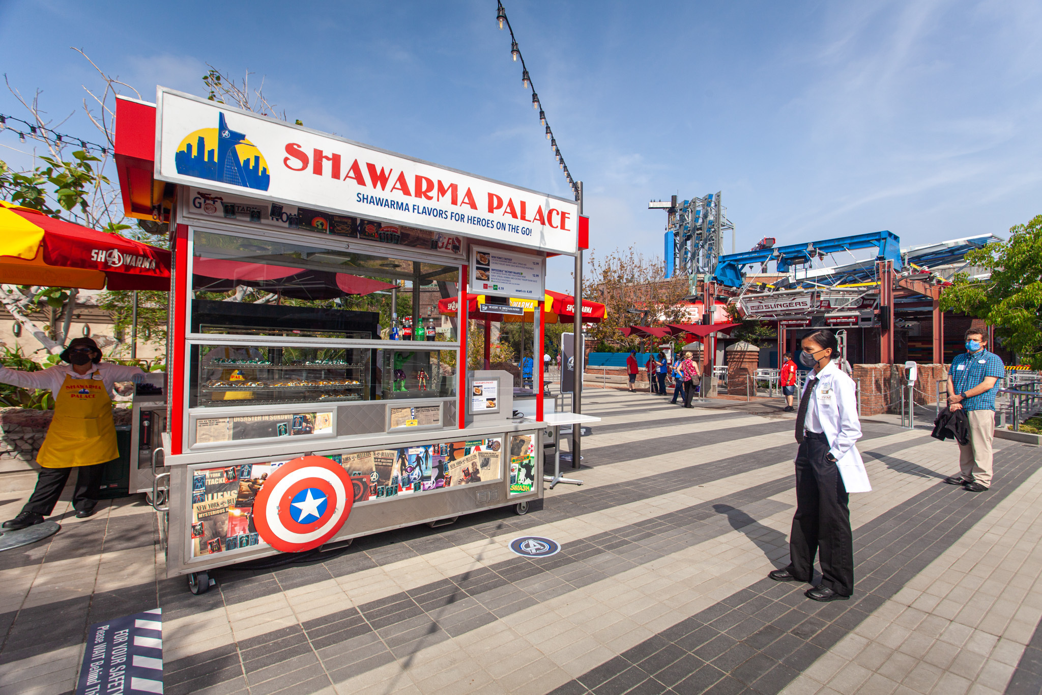 Avengers Campus Shawarma Palace at Disney California Adventure