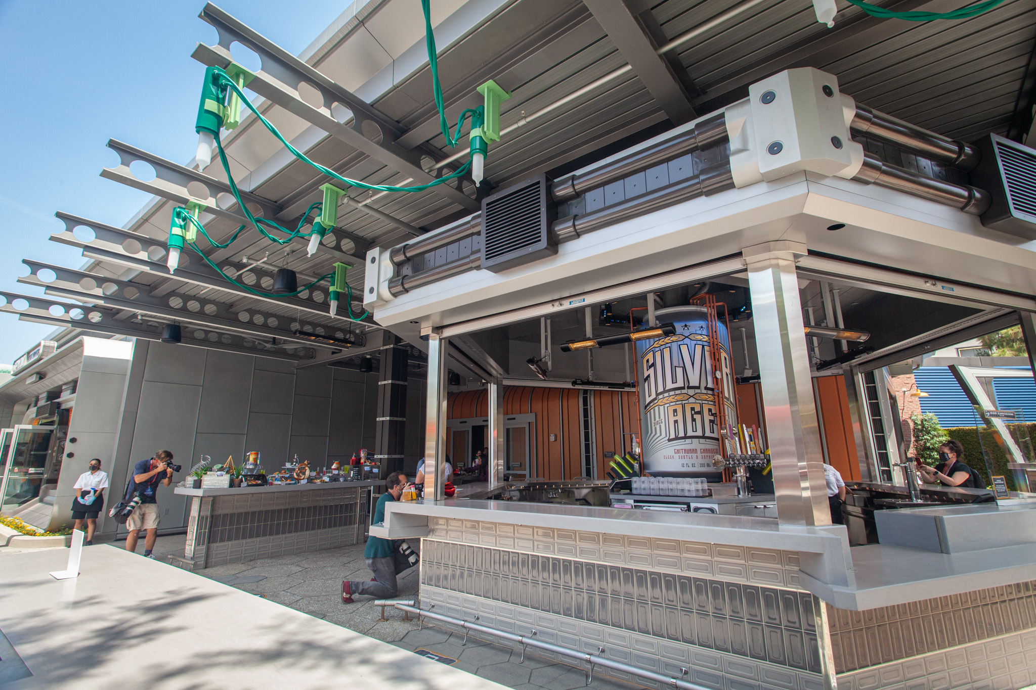 Avengers Campus Pym Test Kitchen bar at Disney California Adventure