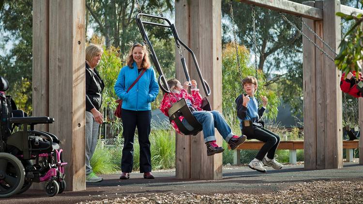 Try one of the best playgrounds in Melbourne