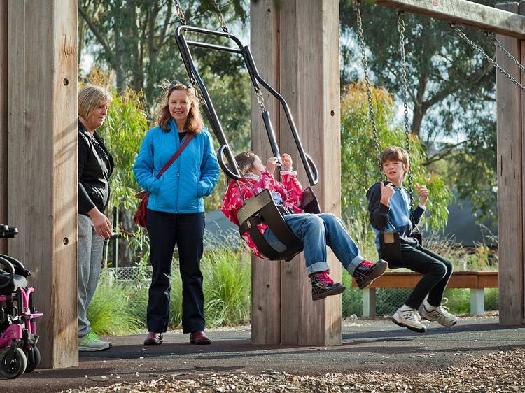 Try one of the best playgrounds in Melbourne