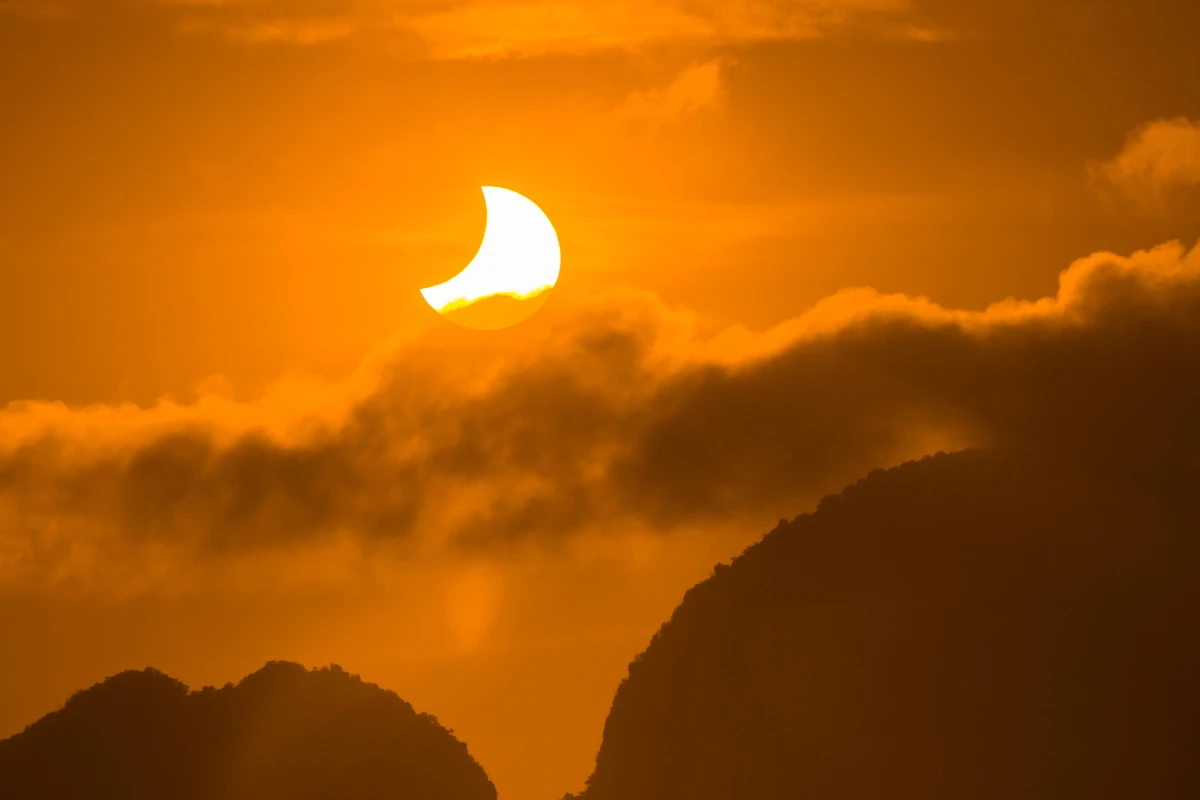 Eclipse solar parcial