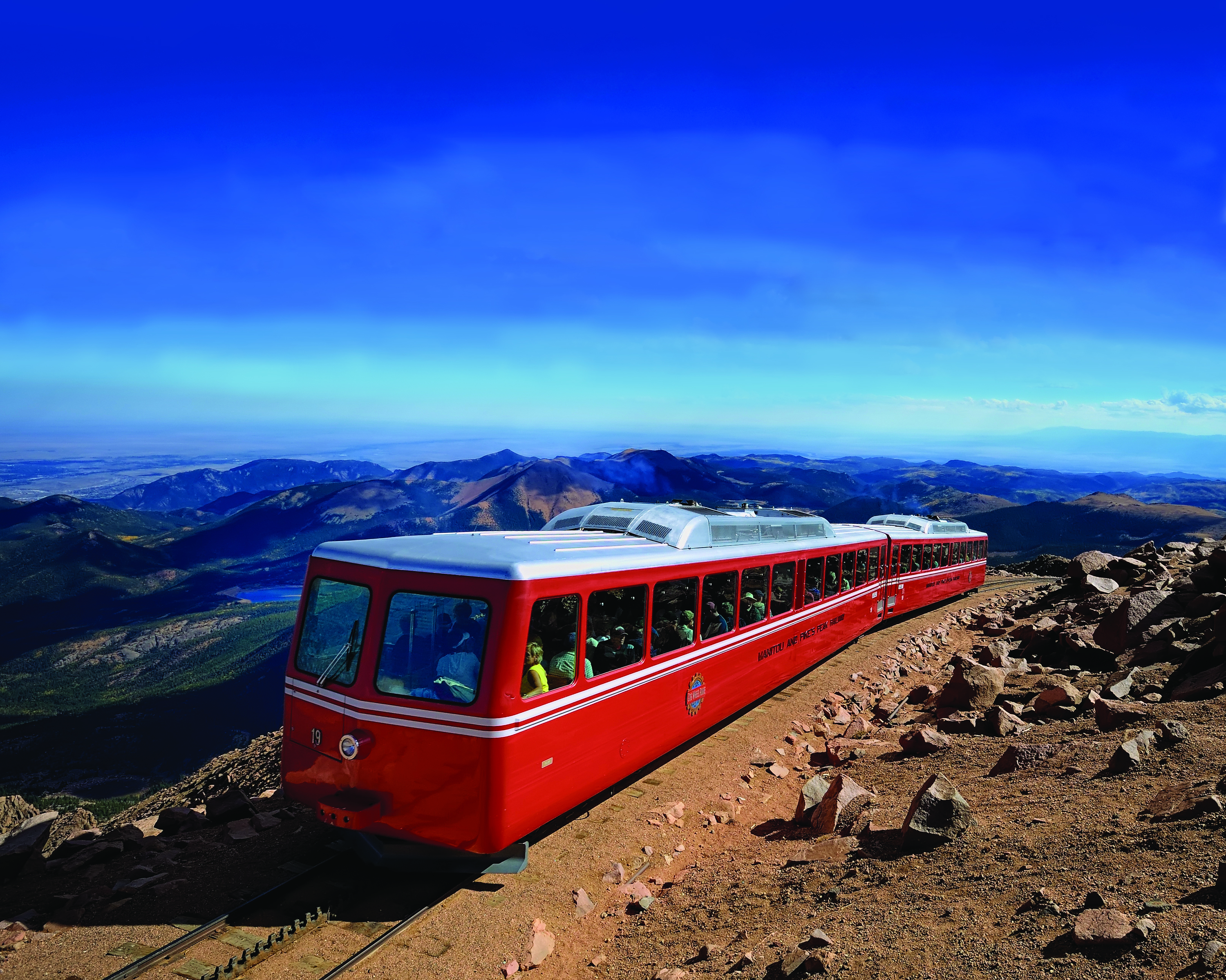 Pikes Peak Cog Railway, Colorado