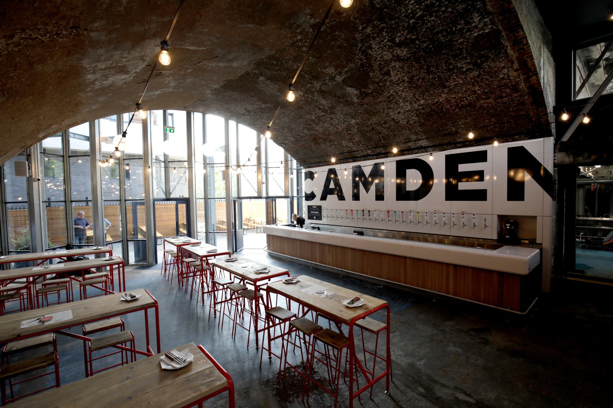 Camden Town Brewery's new Beer Hall is a huge palace of ale