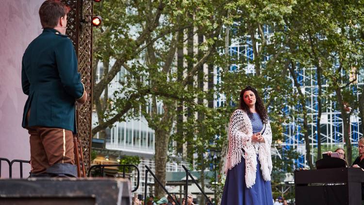 NYC Opera Bryant Park Picnic Performances