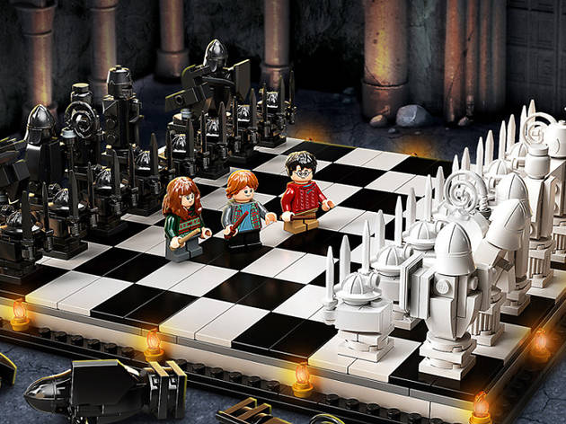 Set de ajedrez de Harry Potter Juego de ajedrez de LEGO de Harry Potter en celebración del 20 aniversario de la colaboración