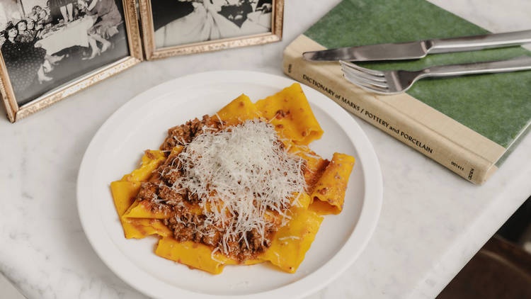 Handcut pappardelle lamb ragu